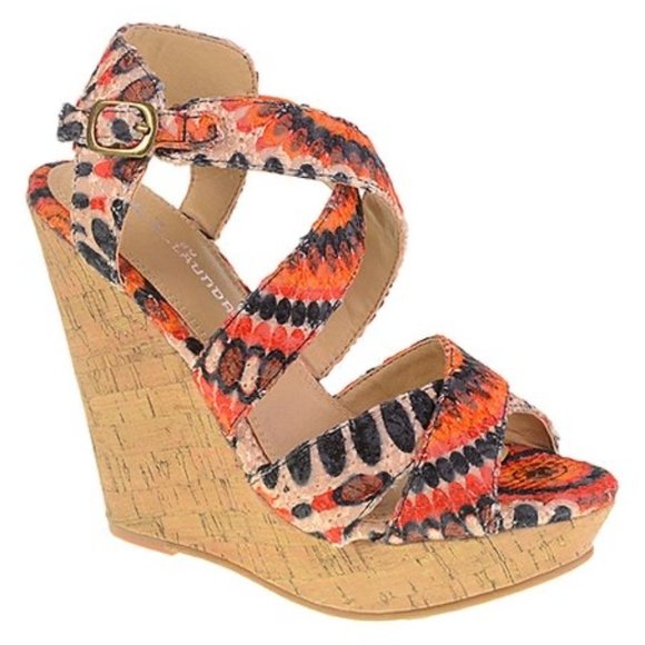 EUC Chinese Laundry Wedges Z-Mandisa 8.5 - Picture 12 of 13